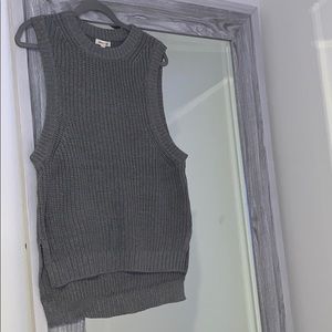 New w/tag Sleeveless Urban outfitters gray sweater